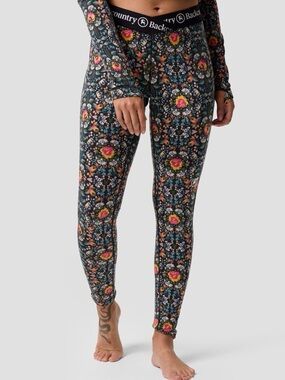 Backcountry Leggings Cedars RWS Merino Lightweight V-Waist Baselayer Bottoms S